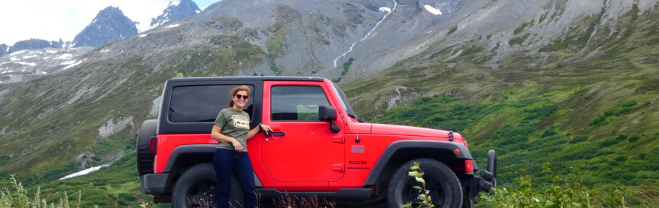 Séjour autotour avec une Jeep au coeur de l'Alaska